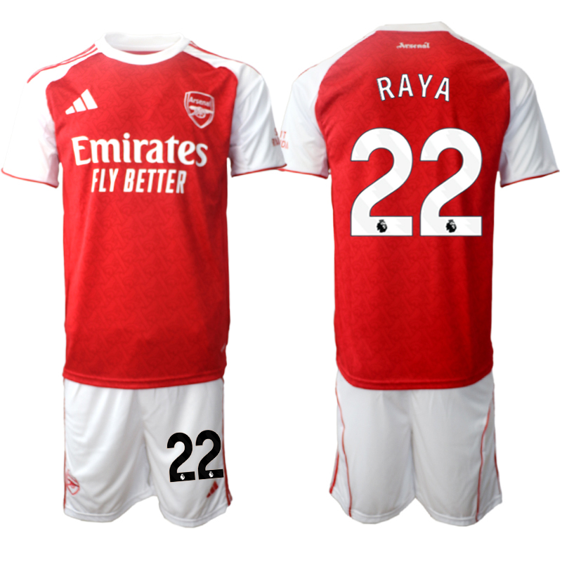 Men 2025-2026 Club Arsenal home red #22 Soccer Jersey 01->arsenal jersey->Soccer Club Jersey